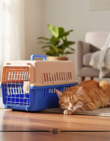 Premium Travel Pet Carrier – Pink and Blue