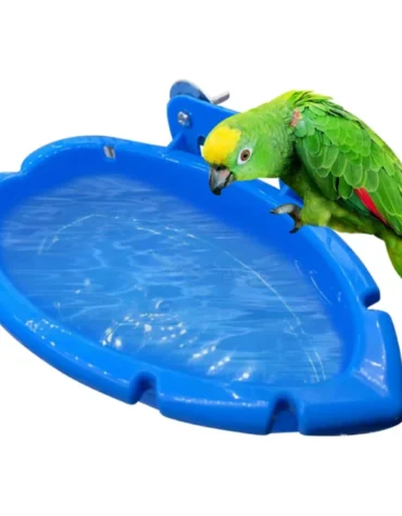 Bird Bathtub Bird Cages for Parakeets Bird Food Feeder Toy Parrot Toy Bathtub Wild Bird Feeder Bird Tray Plastic Hummingbird feeders Parrot Bath Supplies Small Bathtub Birds