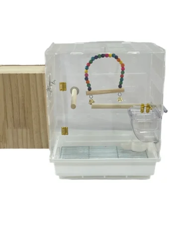 Modern Acrylic portable bird cage