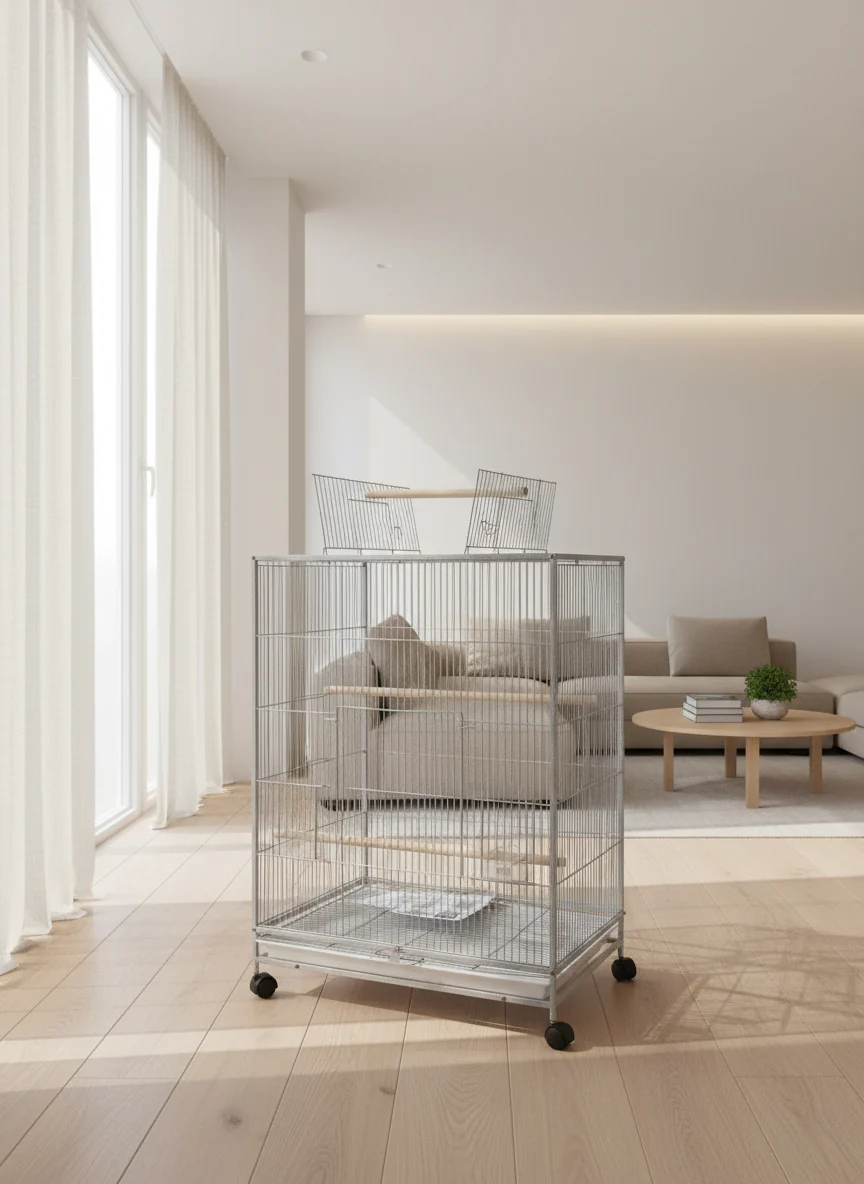 Tropical Bird Cage (61x42x85) - Image 2